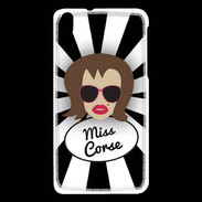 Coque HTC Desire 816 Miss Corse Chatain
