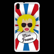 Coque HTC Desire 816 Miss France Blonde