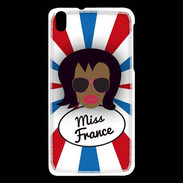 Coque HTC Desire 816 Miss France Black