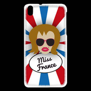 Coque HTC Desire 816 Miss France Rousse