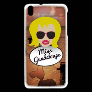 Coque HTC Desire 816 Miss Guadeloupe Blonde