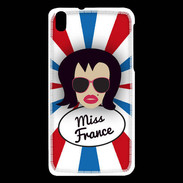 Coque HTC Desire 816 Miss France Brune