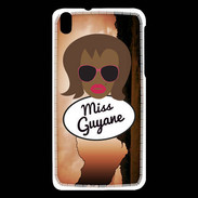 Coque HTC Desire 816 Miss Guyane Black