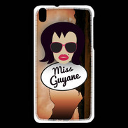 Coque HTC Desire 816 Miss Guyane Brune
