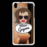 Coque HTC Desire 816 Miss Guyane Chatain