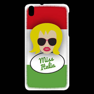 Coque HTC Desire 816 Miss Italie Blonde