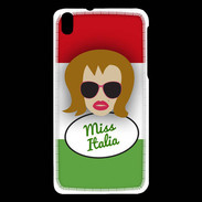 Coque HTC Desire 816 Miss Italie Rousse