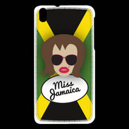 Coque HTC Desire 816 Miss Jamaica Chatain