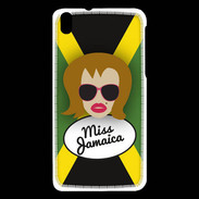 Coque HTC Desire 816 Miss Jamaica Rousse