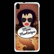 Coque HTC Desire 816 Miss Martinique Brune