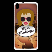 Coque HTC Desire 816 Miss Martinique Rousse