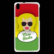 Coque HTC Desire 816 Miss Rasta Blonde