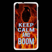 Coque HTC Desire 816 Keep Calm and Grenade