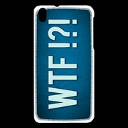 Coque HTC Desire 816 WTF bleu ZG