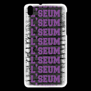 Coque HTC Desire 816 L'seum violet