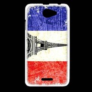 Coque HTC Desire 516 Drapeau français vintage 2