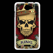Coque HTC Desire 516 Roi tête de mort