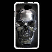 Coque HTC Desire 516 Tête de mort en métal