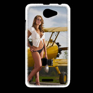 Coque HTC Desire 516 Avion sexy