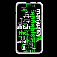 Coque HTC Desire 516 Cannabis Tag