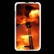 Coque HTC Desire 516 Pompier soldat du feu 4
