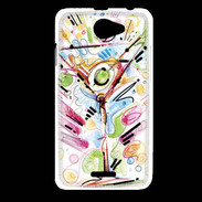 Coque HTC Desire 516 cocktail en dessin