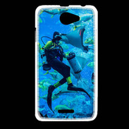 Coque HTC Desire 516 Aquarium de Dubaï