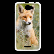 Coque HTC Desire 516 Portrait d'un renard