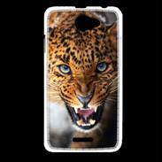 Coque HTC Desire 516 Portrait d'un léopard