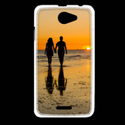 Coque HTC Desire 516 Balade romantique sur la plage 5