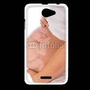 Coque HTC Desire 516 Femme enceinte avec bébé dans le ventre