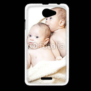 Coque HTC Desire 516 Jumeaux bébés