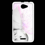 Coque HTC Desire 516 Bébé ailes d'ange rose