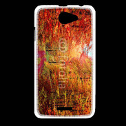 Coque HTC Desire 516 Forêt automne 2