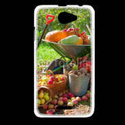 Coque HTC Desire 516 fruits et légumes d'automne