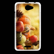 Coque HTC Desire 516 fruits et légumes d'automne 2