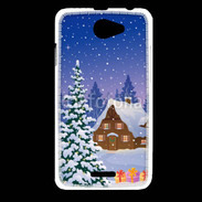 Coque HTC Desire 516 hiver