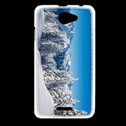 Coque HTC Desire 516 paysage d'hiver 2