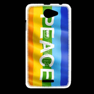 Coque HTC Desire 516 Rainbow peace 5