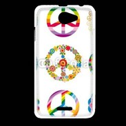 Coque HTC Desire 516 Symboles de paix