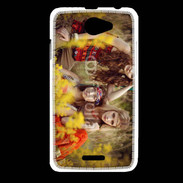 Coque HTC Desire 516 Girls Hippie