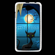 Coque HTC Desire 516 Chat noir