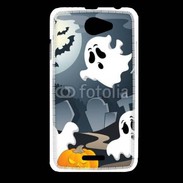 Coque HTC Desire 516 j'aime les fantômes 16