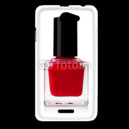 Coque HTC Desire 516 Vernis rouge esthéticienne