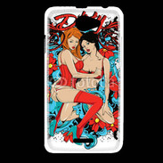 Coque HTC Desire 516 Couple de femme