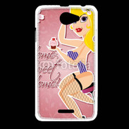 Coque HTC Desire 516 Dessin femme sexy style Betty Boop