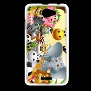 Coque HTC Desire 516 Cartoon animaux fun