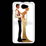 Coque HTC Desire 516 Couple glamour dessin