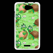 Coque HTC Desire 516 Bande dessinée de tortue