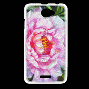 Coque HTC Desire 516 Fleur en peinture